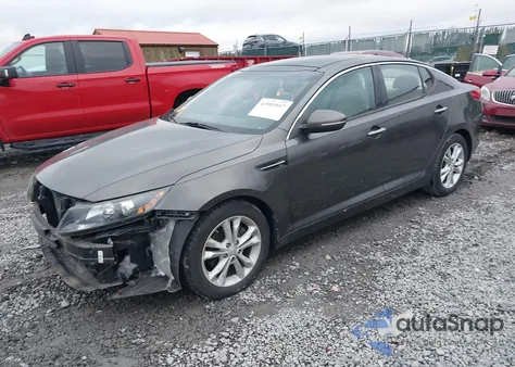 2013 Kia Optima Ex из США, поврежденный, VIN 5XXGN4A74DG249439